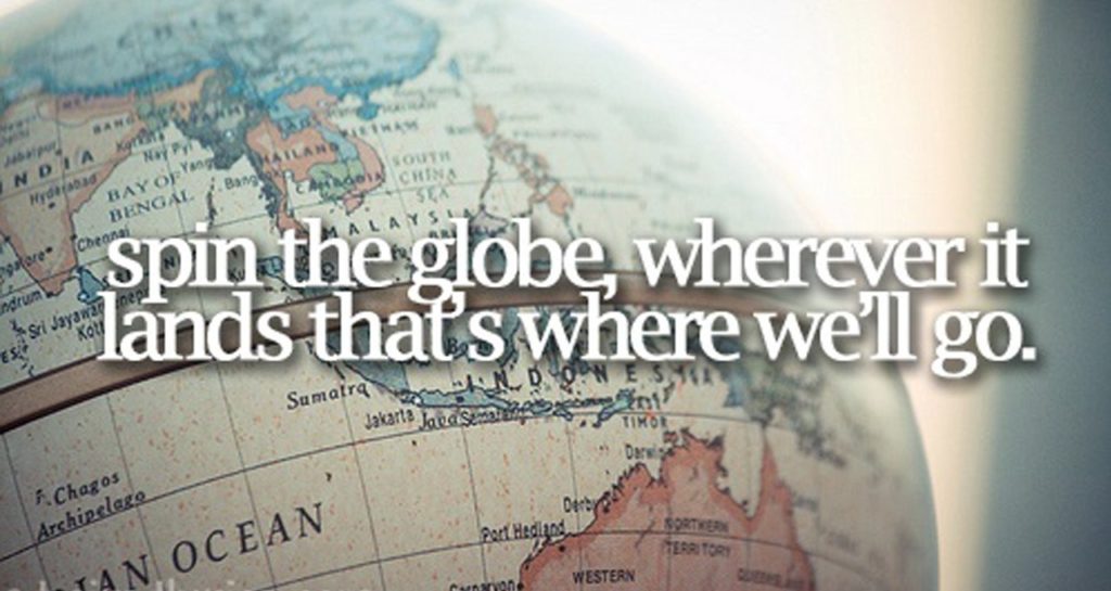 spin the globe