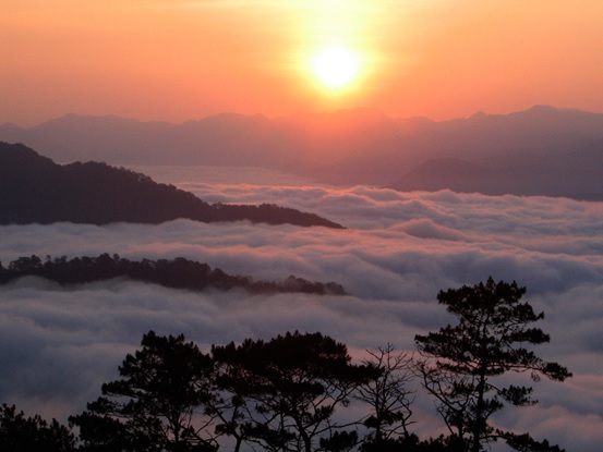 sunrise at Sagada