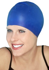 Solid Latex Swim Cap