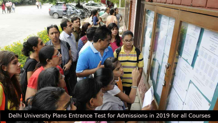 delhi university admissions 2019