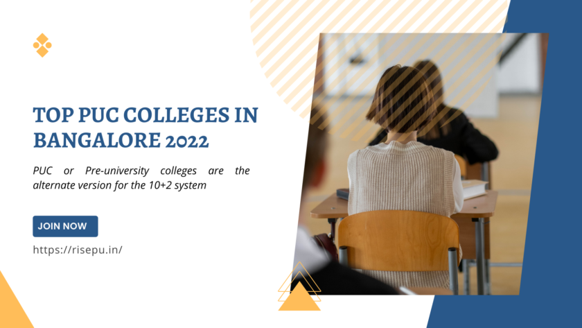 Top PUC Colleges in Bangalore 2022