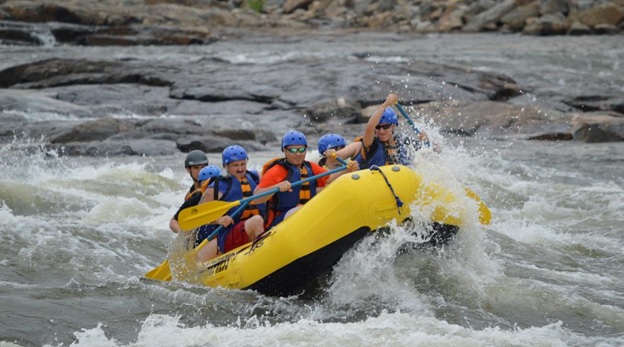 River rafting Ulhas river Maharashtra